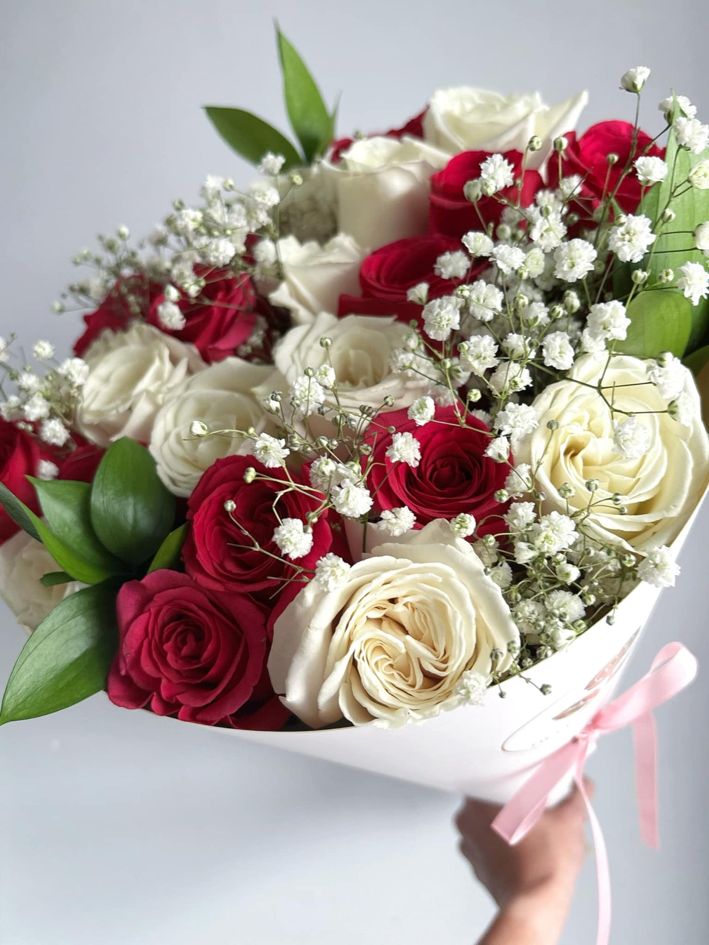 “Pure Perfection” 24 Pink & White