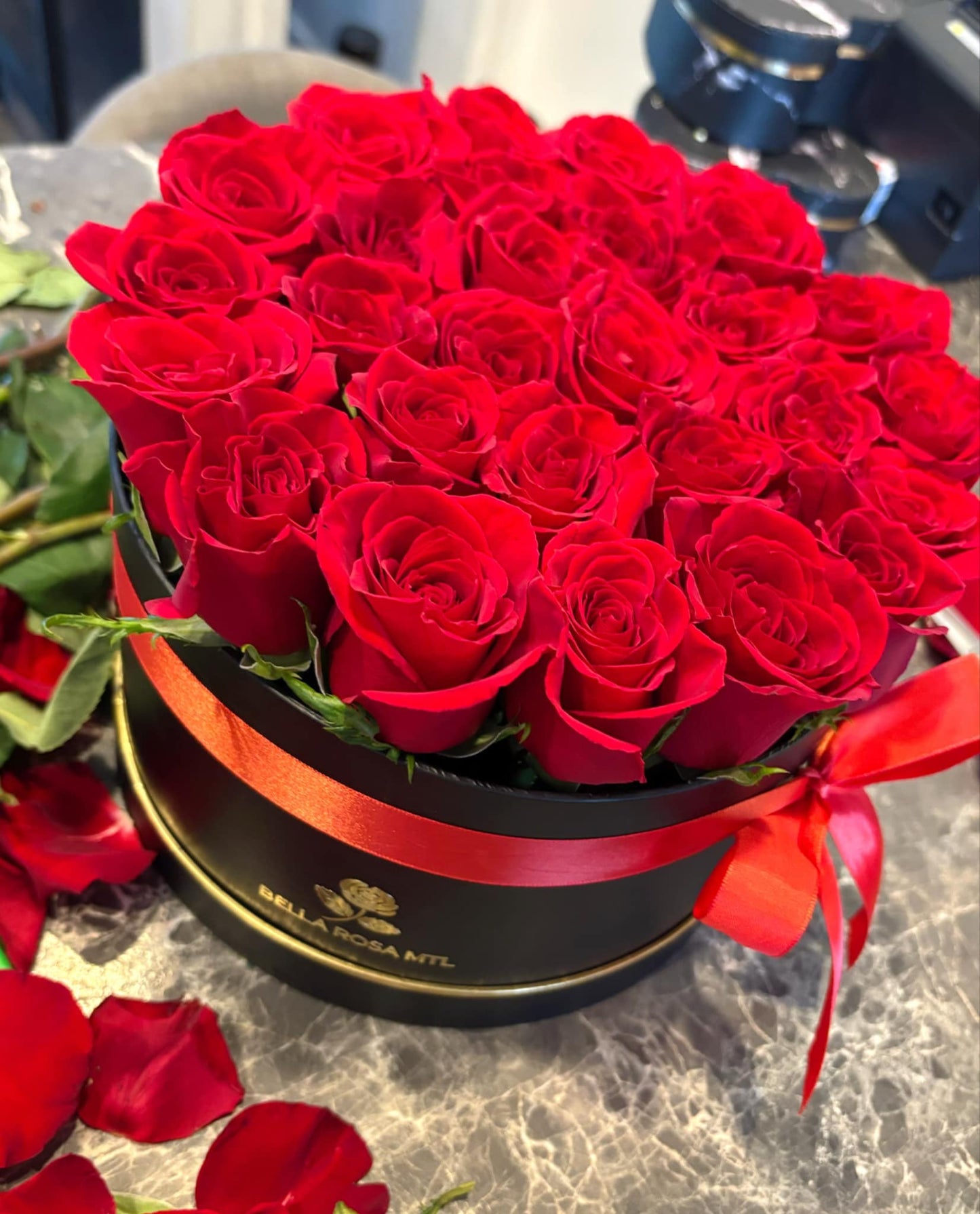 Boîte ronde moyenne