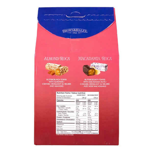 Brown & Haley Roca Buttercrunch Toffee Assortment