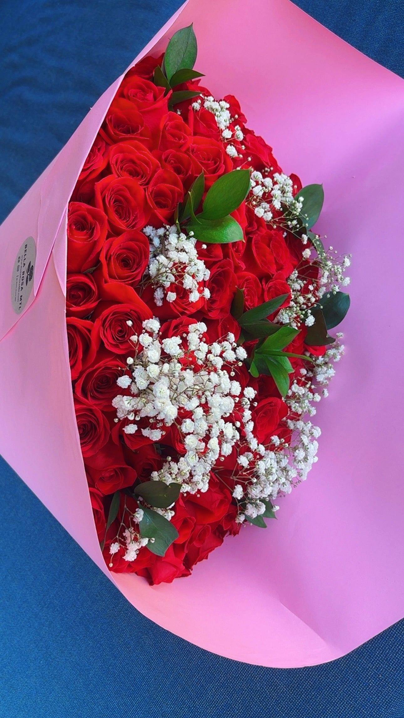 100 Red Rose Bouquet