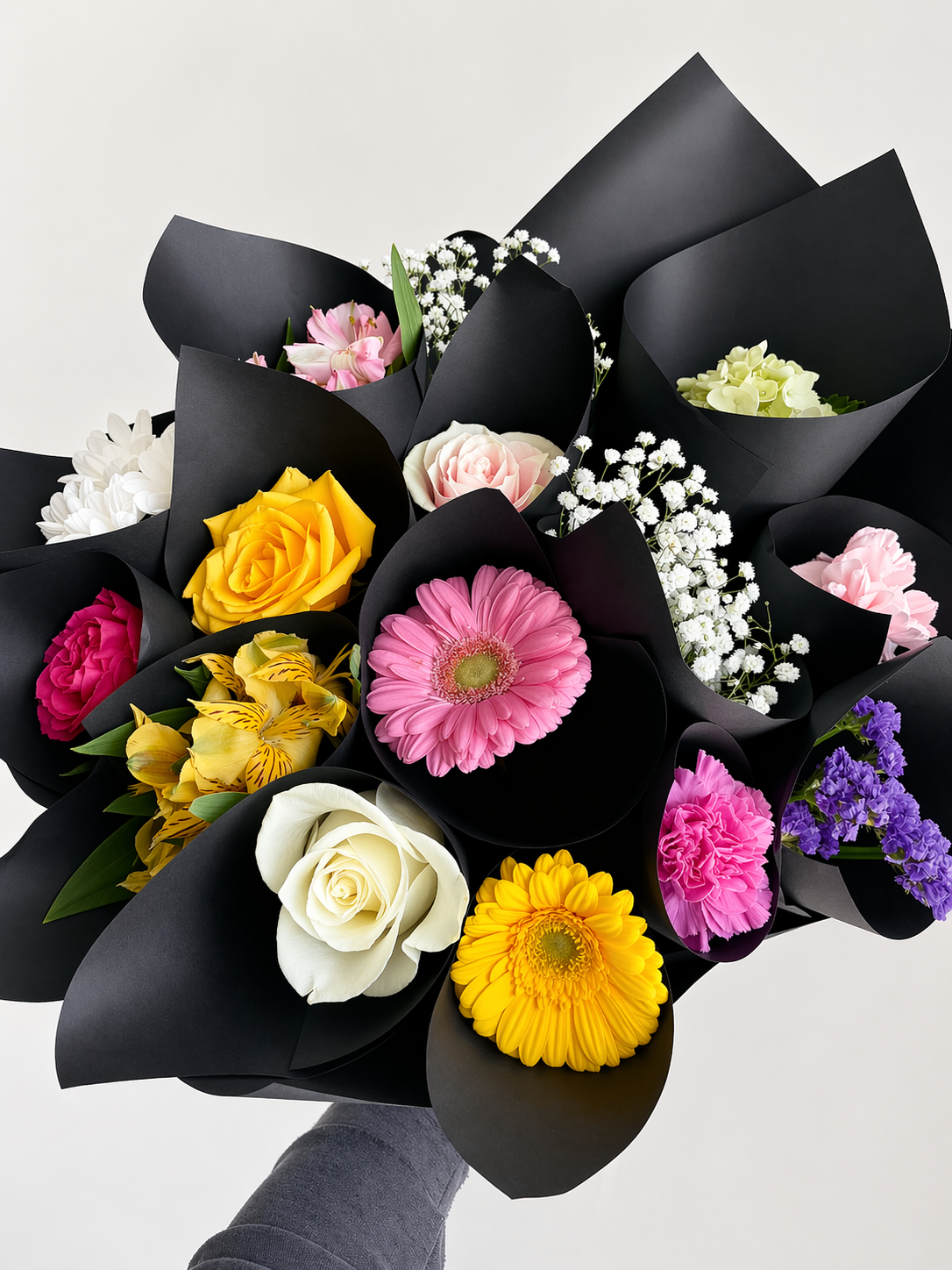 "Omakase" Blooms in Black
