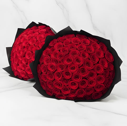 100 Red Rose Bouquet