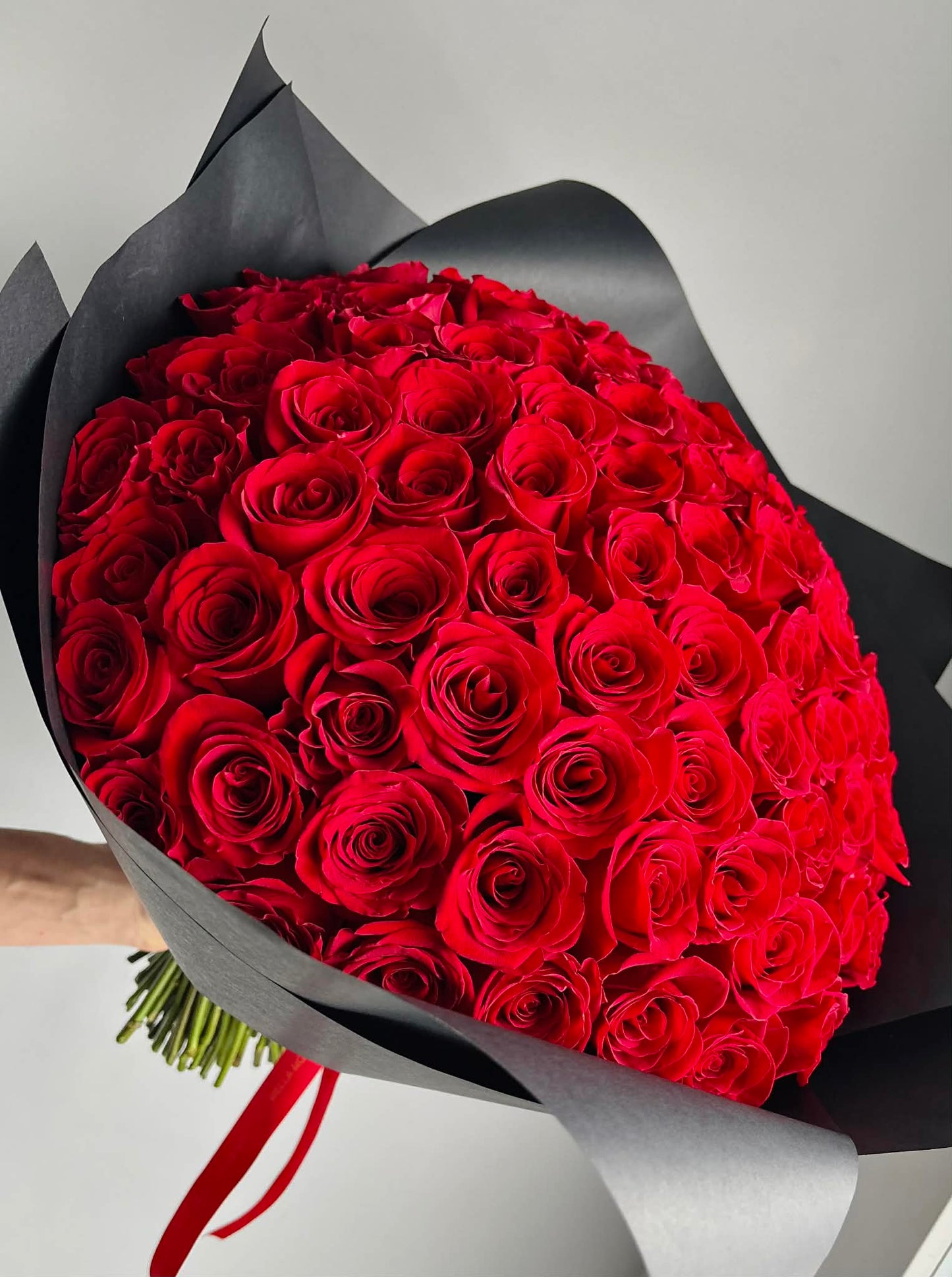 100 Red Rose Bouquet