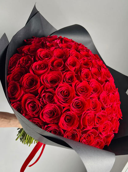 100 Red Rose Bouquet