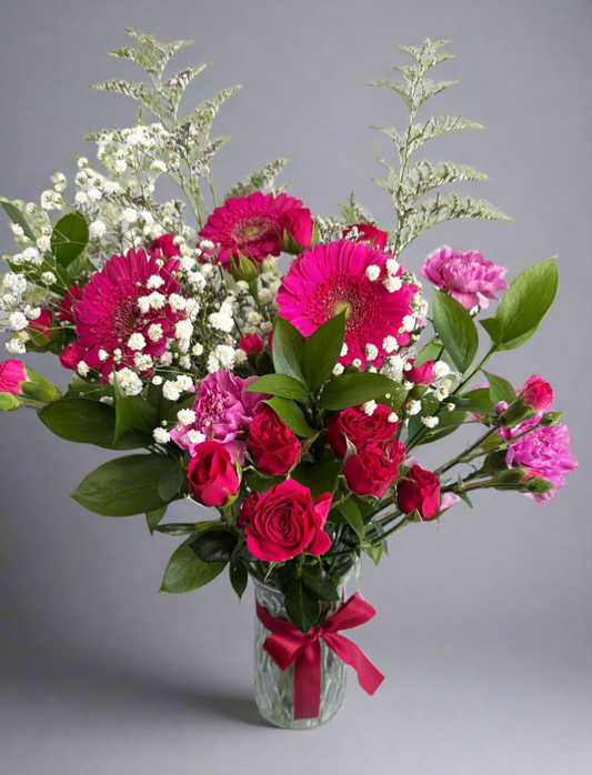 "Hugs & Kisses" In a Vase.